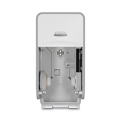 Kimberly-Clark ICON Coreless Standard Roll Toilet Paper Dispenser, 7.18 x 13.37 x 7.06, White Mosaic (KCC58711)