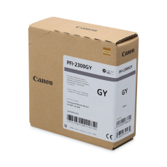 Canon PFI-2300 Gray Ink Cartridge