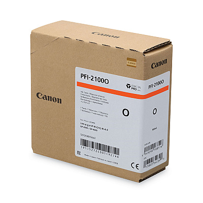 Canon 5272C001AA (PFI-2100) Ink, Orange
