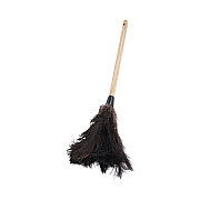 Boardwalk Professional Ostrich Feather Duster, 10" Handle (BWK20BK)