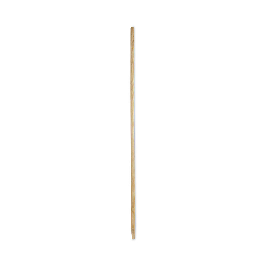 Boardwalk Tapered End Broom Handle, Lacquered Pine, 1.13" dia x 60", Natural (BWK125)