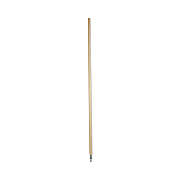 Boardwalk Metal Tip Threaded Hardwood Broom Handle, 1.13" dia x 60", Natural (BWK138)