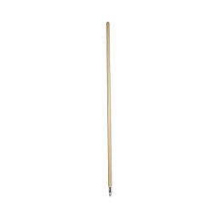 Boardwalk Metal Tip Threaded Hardwood Broom Handle, 1.13" dia x 60", Natural (BWK138)