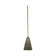 Boardwalk Mixed Fiber Maid Broom, Mixed Fiber Bristles, 55" Overall Length, Natural (BWK920YEA)