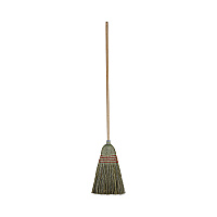 Boardwalk Mixed Fiber Maid Broom, Mixed Fiber Bristles, 55" Overall Length, Natural (BWK920YEA)