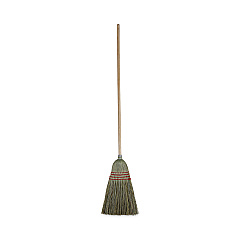 Boardwalk Mixed Fiber Maid Broom, Mixed Fiber Bristles, 55" Overall Length, Natural (BWK920YEA)