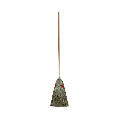 Boardwalk Mixed Fiber Maid Broom, Mixed Fiber Bristles, 55" Overall Length, Natural (BWK920YEA)
