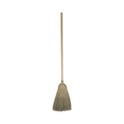 Boardwalk Warehouse Broom, Corn Fiber Bristles, 56" Overall Length, Natural, 12/Carton (932CCT)