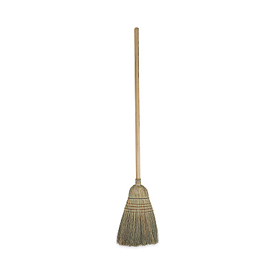Boardwalk Warehouse Broom, Corn Fiber Bristles, 56" Overall Length, Natural (BWK932CEA)