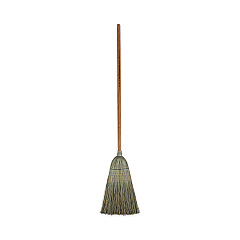Boardwalk Warehouse Broom, Yucca/Corn Fiber Bristles, 56" Overall Length, Natural (BWK932YEA)