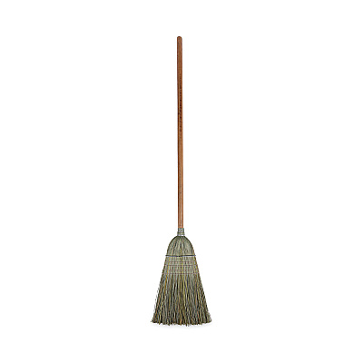 Boardwalk Warehouse Broom, Yucca/Corn Fiber Bristles, 56" Overall Length, Natural (BWK932YEA)