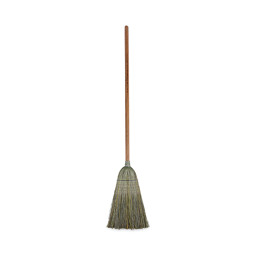 Boardwalk Warehouse Broom, Yucca/Corn Fiber Bristles, 56" Overall Length, Natural (BWK932YEA)
