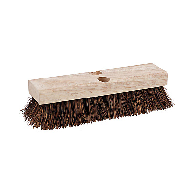 Boardwalk Deck Brush Head, 2" Brown Palmyra Bristles, 10" Brush (BWK3110)