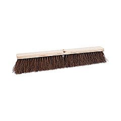 Boardwalk Floor Brush Head, 3.25" Natural Palmyra Fiber Bristles, 24" Brush (BWK20124)