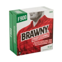 Brawny Professional FLAX 900 Heavy Duty Cloths, 9 x 16.5, White, 72/Box, 10 Box/Carton (29608)