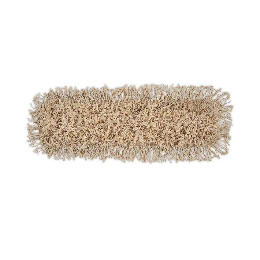 Boardwalk Industrial Dust Mop Head, Hygrade Cotton, 24w x 5d, White (BWK1324)
