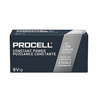 Procell Professional Alkaline 9V Batteries, 72/Carton (DURPC1604CT)