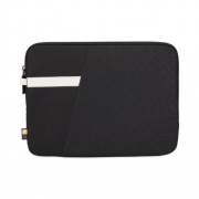 Case Logic Ibira Laptop Sleeve, Fits Devices Up to 11.6", Polyester, 12.6 x 1.2 x 9.4, Black (3204389)