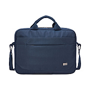 Case Logic Advantage Laptop Attache, Fits Devices Up to 14", Polyester, 14.6 x 2.8 x 13, Dark Blue (CLG3203987)
