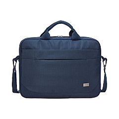 Case Logic Advantage Laptop Attache, Fits Devices Up to 14", Polyester, 14.6 x 2.8 x 13, Dark Blue (CLG3203987)