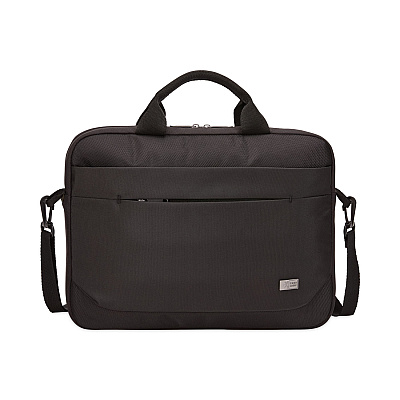Case Logic Advantage Laptop Attache, Fits Devices Up to 11.6", Polyester, 11.8 x 2.2 x 10.2, Black (CLG3203984)