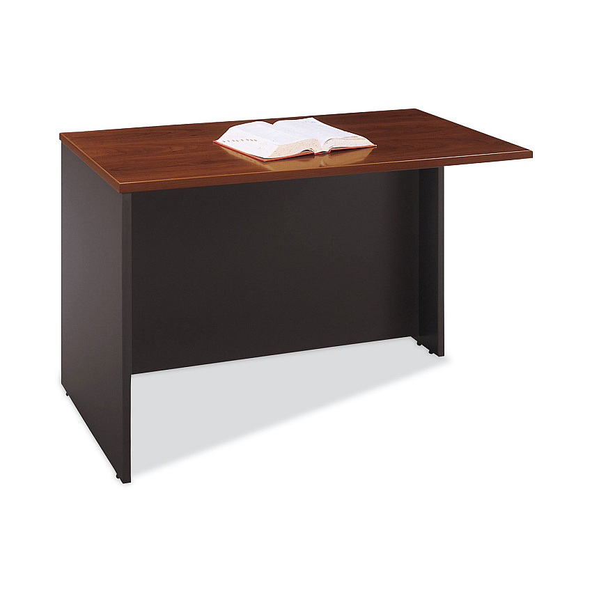 Bush Series C Collection 48W Return Bridge, 47.75w x 23.38d x 29.78h, Hansen Cherry (BSHWC24424)