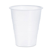 Dart High-Impact Polystyrene Cold Cups, 7 oz, Translucent, 100 Cups/Sleeve, 25 Sleeves/Carton (DCCY7)