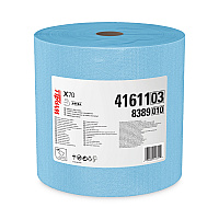 WypAll X70 Cloths, Jumbo Roll, 12.4 x 12.2, Blue, 870/Roll (KCC41611)