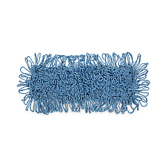 Boardwalk Mop Head, Dust, Looped-End, Cotton/Synthetic Fibers, 18 x 5, Blue (BWK1118)