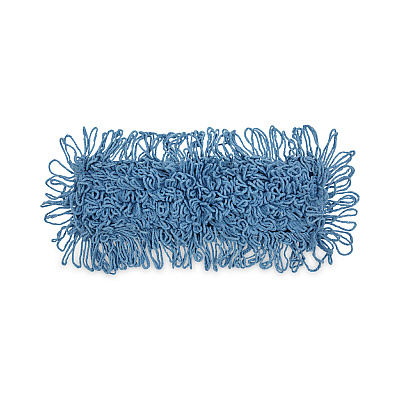 Boardwalk Mop Head, Dust, Looped-End, Cotton/Synthetic Fibers, 18 x 5, Blue (BWK1118)