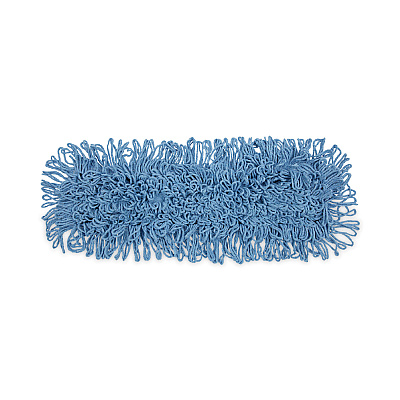 Boardwalk Mop Head, Dust, Looped-End, Cotton/Synthetic Fibers, 24 x 5, Blue (BWK1124)