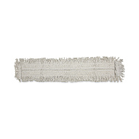 Boardwalk Mop Head, Dust, Disposable, Cotton/Synthetic Fibers, 48 x 5, White (BWK1648)