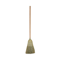 Boardwalk 100% Corn Brooms, 60" Overall Length, Natural, 6/Carton (BWKBR10001)