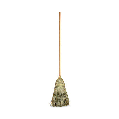 Boardwalk 100% Corn Brooms, 60" Overall Length, Natural, 6/Carton (BWKBR10001)
