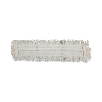 Boardwalk Disposable Dust Mop Head W/sewn Center Fringe, Cotton/synthetic, 36w X 5d, White (BWK1636)