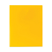 C-Line Two-Pocket Heavyweight Poly Portfolio Folder, 11 x 8.5, Yellow, 25/Box (CLI33956BX)