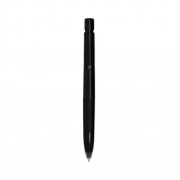 Zebra bLen Gel Pen, Retractable, Fine 0.7 mm, Black Ink, Black Barrel, Dozen (41410)