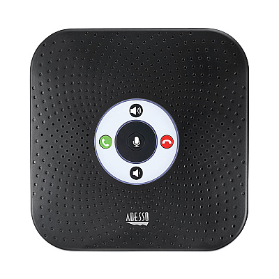 Adesso Xtream S8 Wireless Conference Call Speaker with Microphone, Black