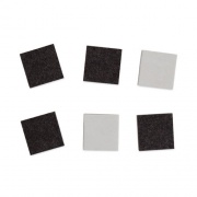 U Brands Single-Sided Dry Erase Lap Board, 12 x 9, White Surface, 6/Pack (3135U0001)