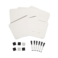 U Brands Single-Sided Dry Erase Lap Board, 12 x 9, White Surface (UBR3135U0001)