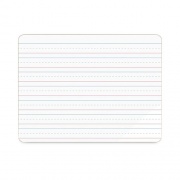 U Brands Double-Sided Dry Erase Lap Board, 12 x 9, White Surface, 24/Pack (4863U0001)