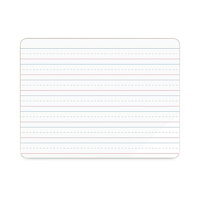 U Brands Double-Sided Dry Erase Lap Board, 12 x 9, White Surface, 24/Pack (UBR4863U0001)