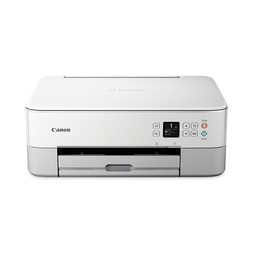 Canon PIXMA TR7020a WH Wireless All-in-One Inkjet Printer, Copy/Print/Scan, White (CNM4460C072)