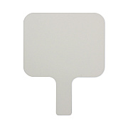 Flipside Dry Erase Paddle, 9.75 x 8, White Surface, 12/Pack (FLP10039)