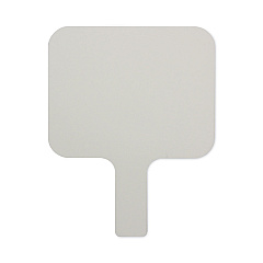 Flipside Dry Erase Paddle, 9.75 x 8, White Surface, 12/Pack (FLP10039)