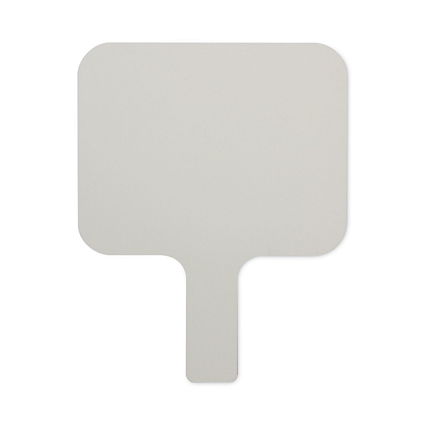 Flipside Dry Erase Paddle, 9.75 x 8, White Surface, 12/Pack (FLP10039)