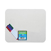 Flipside Magnetic Dry Erase Board Set, 12 x 9, White Surface, 12/Pack (FLP31004)