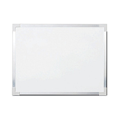 Flipside Framed Dry Erase Board, 48 x 36, White Surface, Silver Aluminum Frame (FLP17641)