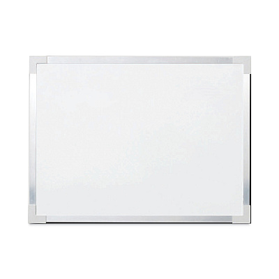 Flipside Framed Dry Erase Board, 48 x 36, White Surface, Silver Aluminum Frame (FLP17641)