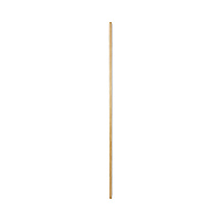 Boardwalk Threaded End Broom Handle, Lacquered Hardwood, 0.94" dia x 54", Natural (BWK121)